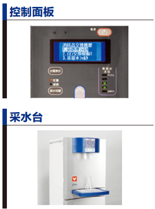 純水機(jī)WG250/1000控制面板